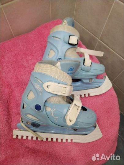 Коньки раздвижные детские