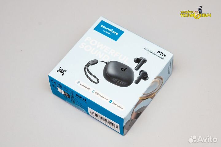 Наушники Anker SoundCore P20i Black