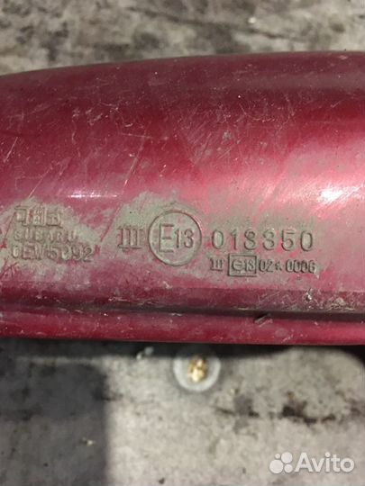 Зеркало правое Субару Легаси BG5 BD Legacy