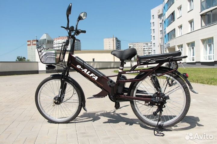 Электровелосипед Велогибрид green city e-alfa new