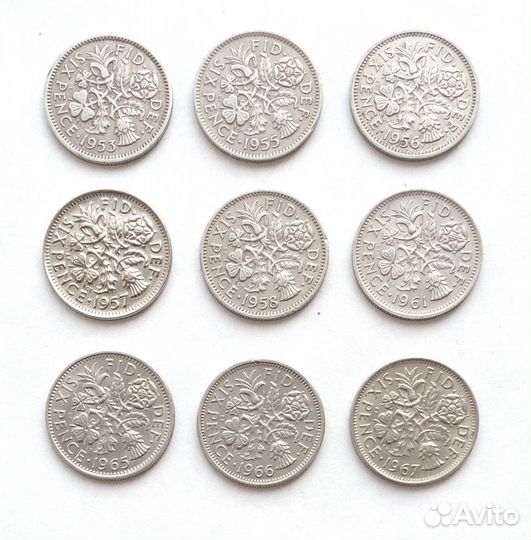 Дореформенные монеты Великобритании