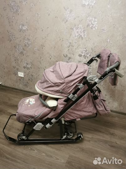 Санки коляска Ника 7 8