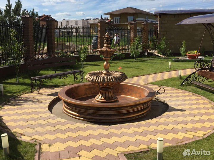 Фонтан садовый для дачи