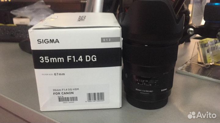 Sigma AF 35mm f/1.4 DG HSM Art Canon EF, Новый
