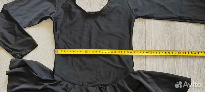 Купальник гимнастический с юбкой