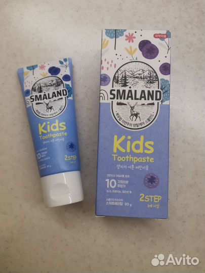 Зубная паста smaland детская