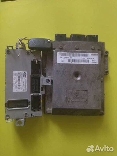 Мозги эбу двигателя Фиат Дукато 3 2.2 HDi евро 4