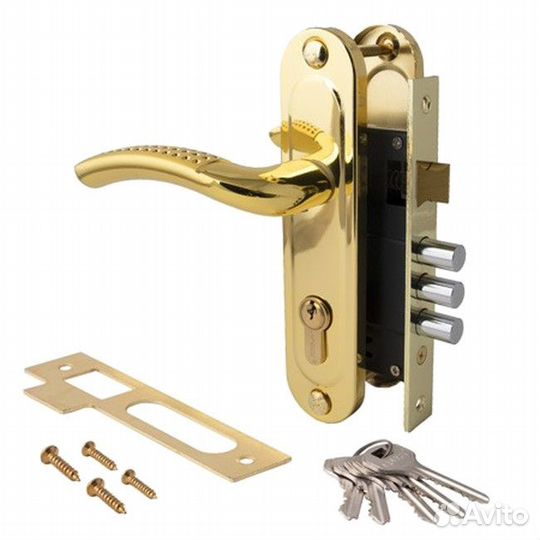 Замок врезной 1027/60-G/GM Апекс