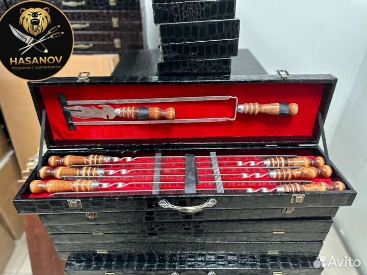 Шампура в кейсе