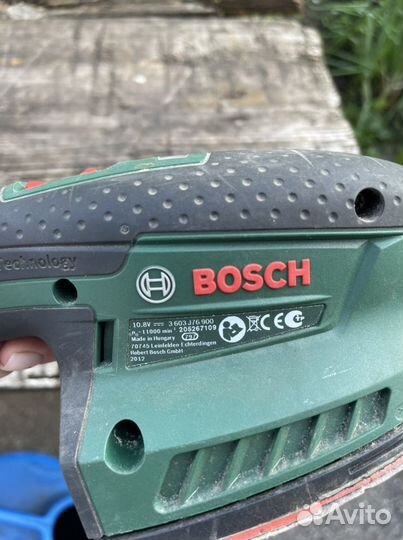Машина шлифовальная Bosch PSM 10,8 LI