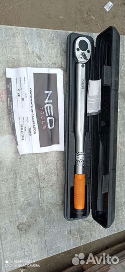 Динамометрический ключ новый