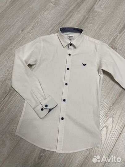 Рубашка белая 134