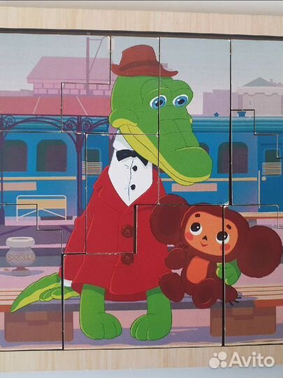 Пазлы деревянные