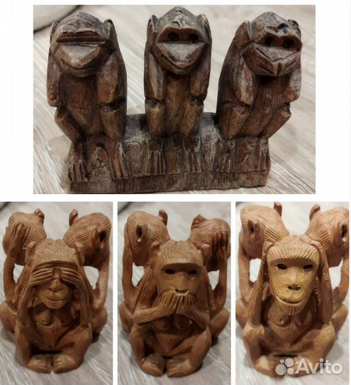 Фигурки из дерева