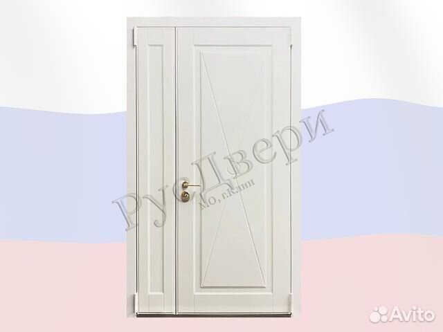 Двустворчатая входная дверь для дома и офиса