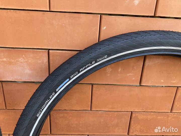 Покрышки велосипедные schwalbe big apple 26