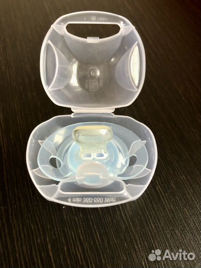 Соска пустышка avent 0 6, 18