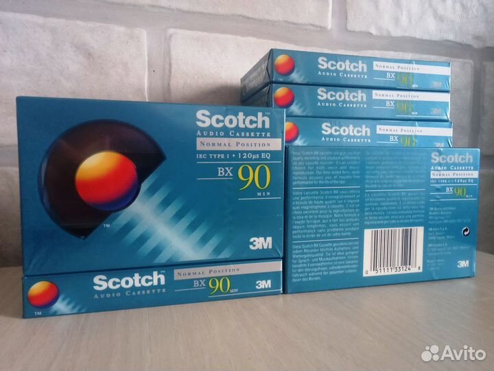 Аудиокассеты Scotch BX 90