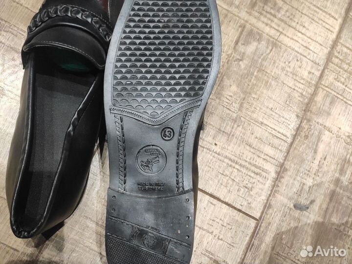 Мокасины из искусственной кожи