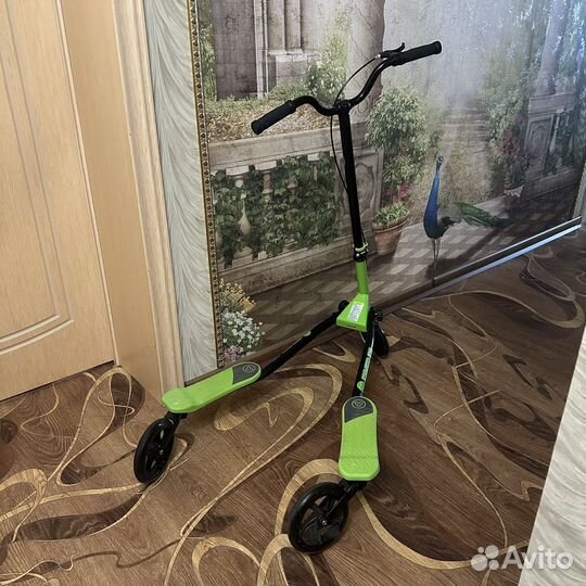 Самокат взрослый fliker f5 складной