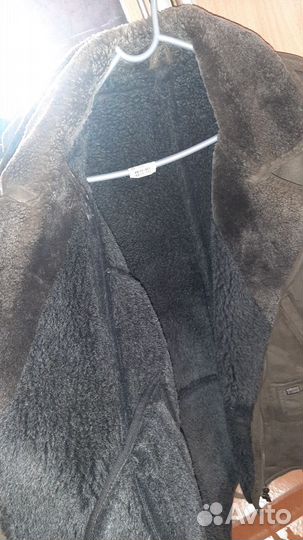 Дубленка натуральная мужская 50 размер