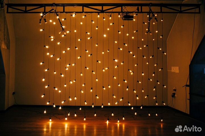 Гирлянда ретро и уличная