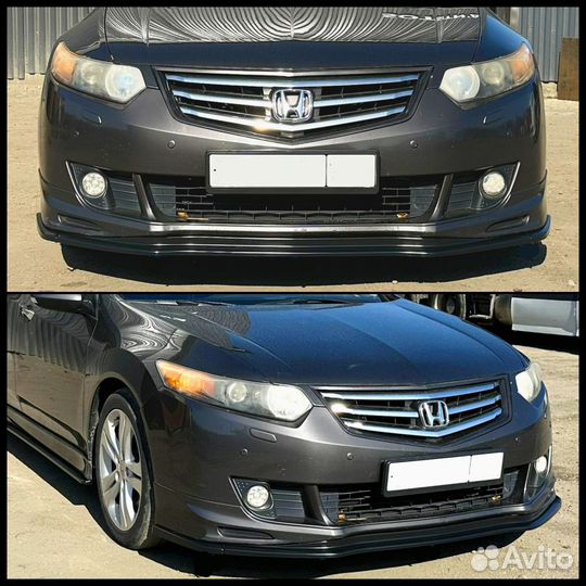 Сплиттер перед накладки Honda Accord 8 TypeS 08/10