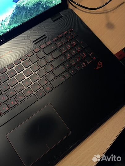 Ноутбук asus rog gl752vw
