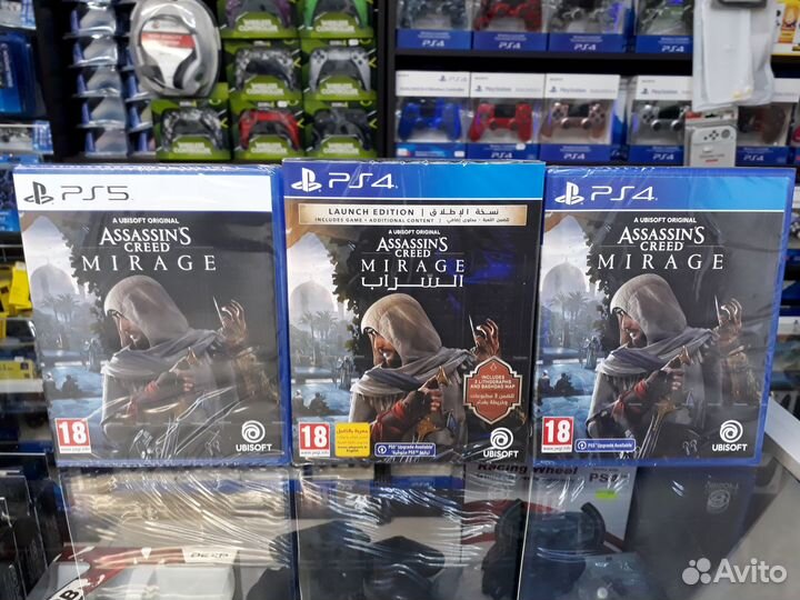 Игра на диске Assasin's Creed Mirage PS4/PS5