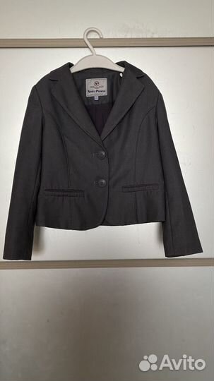 NoblePeople школа пиджак 122р. в дар блузка