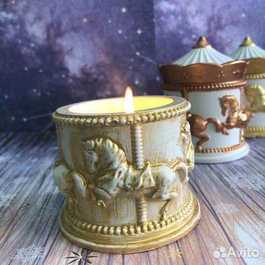 Ароматическая свеча ручной работы