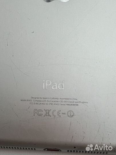 iPad mini wi-fi 64gb a1432 iOS 9.3.5