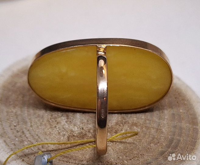 Кольцо золотое 20 размер