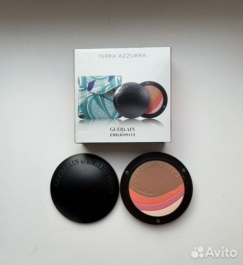 Guerlain terracotta terra azura пудра
