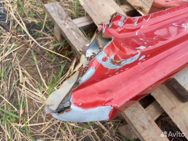 Порог левый Hyundai Solaris седан 2014