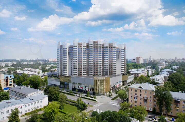1-к. квартира, 42,8 м², 12/19 эт.