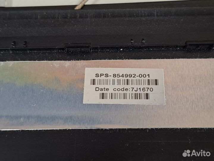 Крышка экрана HP 15-ba045 + шарниры