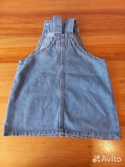 Джинсовый сарафан 110