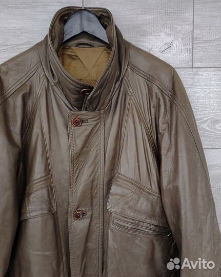 Винтажная кожаная куртка Bogner оригинал