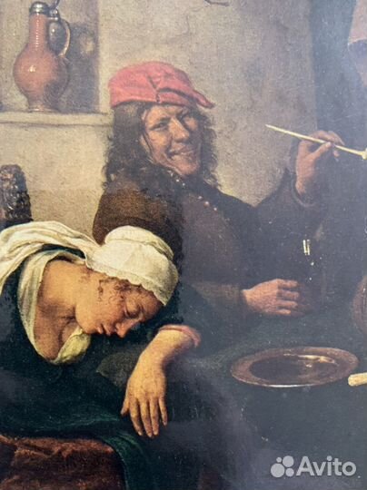 Постер репродукция картины Ян Стен 