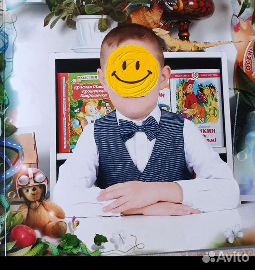 Рубашка с жилеткой для мальчика