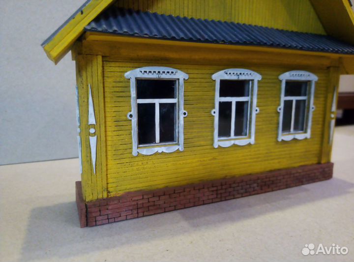 Модели 1:43, сельский дом в масштабе 1:43