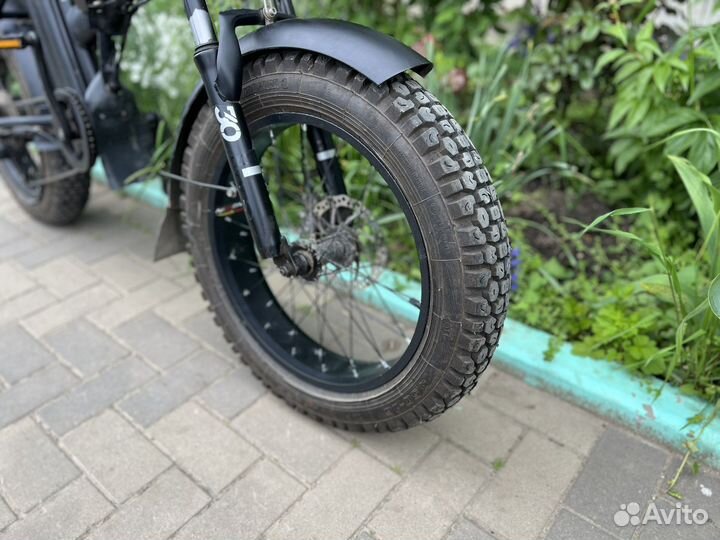 Электрический велосипед складной фэтбайк