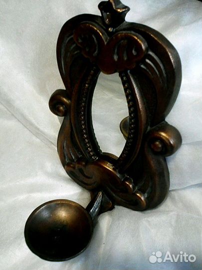 Подсвечник настенный,бронзовый СССР