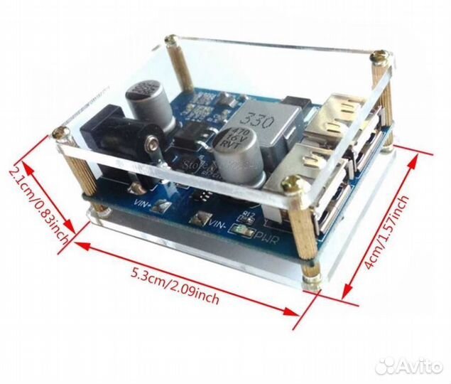 Преобразователь ET XY-3606W-2USB (с двумя USB )