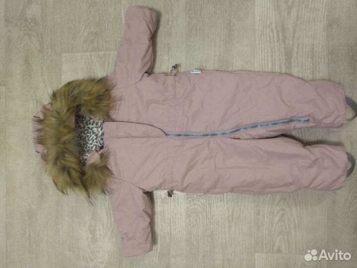 Зимний комбинезон для девочки 80