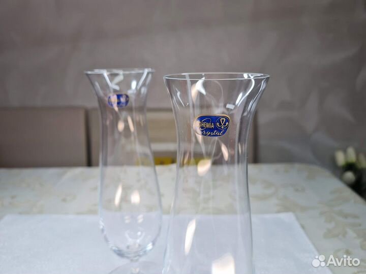 Ваза для цветов Чехия Crystalex CZ