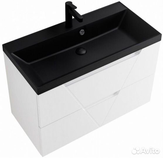 Мебель для ванной BelBagno Vittoria 90-B Bianco Lucido