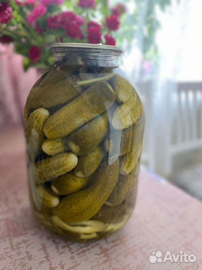 Огурцы соленые
