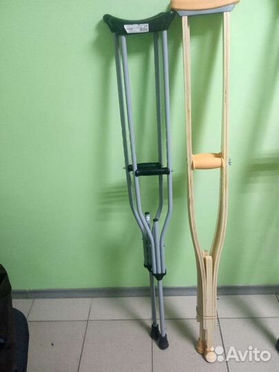Костыли взрослые, подростковые, детские на прокат